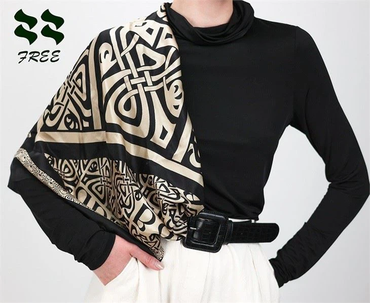Women Silk Printed Scarf Manufacturers